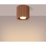 Sollux Lighting Stropna svetilka AURA 1 mocha GU10, (5000054193) | Shoptok.si