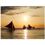  Tapeta - sailing boats - sunset 350x270 | shoptok.hr