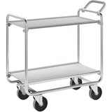HelgeNyberg Nivojski voziček SERIJE 100 P, 2 polici, DxŠxV 900 x 425 x 890 mm | Shoptok.si