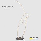 Solea 146 PODNA LAMPA 42W CCT CRNA/ZLATO Cene