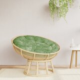 vidaXL Okrugli jastuk s uzorkom lišća Ø 100 x 11 cm od tkanine Oxford | shoptok.hr