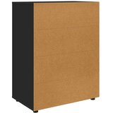  Ormari za skladištenje Crna 80 x 48 x 105 cm Konstruirano drvo | shoptok.hr