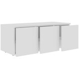 TV ormarić bijeli 80 x 34 x 30 cm od konstruiranog drva | Eponuda.com