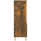  Visoka komoda boja hrasta 40x36x110 cm od konstruiranog drva | shoptok.hr