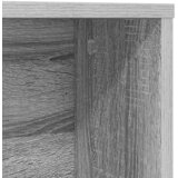  Stol s policom Siva Sonoma 91 x 50 x 149 cm Konstruirano drvo | shoptok.hr