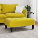 vidaXL Tabure žuti 77x55x31 cm baršunasti Cijene