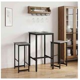 vidaXL Barska stolica 2 kom. Siva Sonoma 40 x 32 x 74 cm - Siva Sonoma 2 40 x 32 x 74 cm | shoptok.hr