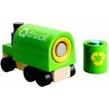 Everearth Lesena igrača - vozilo za ločevalne odpadke (art. 32666) | Shoptok.si