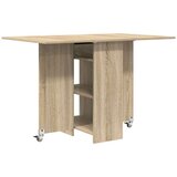  Blagovaonski stol 115 x 70 x 75 cm Konstruirano drvo - Hrast sonoma | shoptok.hr
