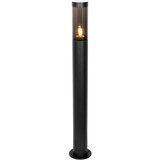QAZQA Steber za zunanjo svetilko črn 80 cm IP44 - Rox | Shoptok.si