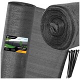  Mrežasta sjena SN0066 – svijetlo antracit 140 gsm 1,2 × 25 m (100 traka) | shoptok.hr