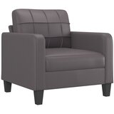  3-dijelni set sofa s jastucima sivi od umjetne kože | shoptok.hr