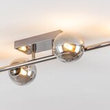  Brilagi - LED plafonski luster MILLA 4xG9/3W/230V crni hrom/zadimljeno staklo | Eponuda.com