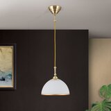 Orion HL 6-1808/1 - Luster na sajli OLD LAMP 1xE27/40W/230V bela/mesing | Eponuda.com