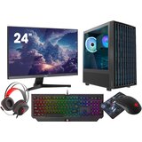 VIST gaming ryzen 5 5600G - ram 16GB - rx VEGA7 - ssd 1TB M.2 - wifi - 24" - W11, (21553976) Cene