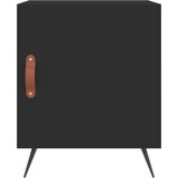  Noćni ormarići 2 kom crni 40 x 40 x 50 cm od konstruiranog drva | shoptok.hr