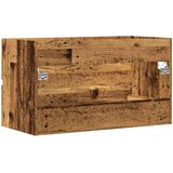 vidaXL Kupaonski viseći ormarić boja starog drva 80x38,5x45 cm drveni | shoptok.hr