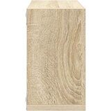  Kockaste zidne police 4 kom boja hrasta sonome 26 x 15 x 26 cm | Eponuda.com