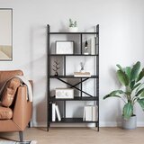  Polica Crni hrast 75 x 30 x 156 cm Konstruirano drvo | Eponuda.com