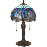  Endon 64090 - Stona lampa Tiffany DRAGONFLY 2xE27/60W/230V prečnik 30 cm | Eponuda.com