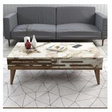 Hanah home valensiya walnut white marble | ePonuda.com