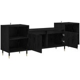 TV ormar Crni hrast 160 x 35 x 55 cm Konstruirano drvo | shoptok.hr