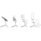 Cybex stol za hranjenje Lemo 4 v 1 set suede grey | Shoptok.si