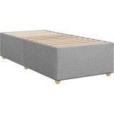  LED okvir za krevet s madracem Svjetlosiva 90 x 190 cm Tkanina | shoptok.hr
