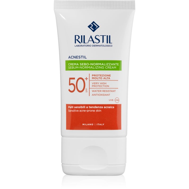Acnestil zaščitna matirajoča krema za obraz SPF 50+ 40 g