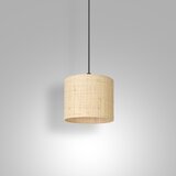 Viseći luster na kablu RATTAN 1xE27/60W/230V, prečnika 18 cm, ratan | Eponuda.com