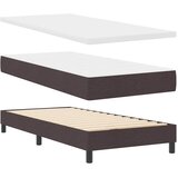 vidaXL Postelja boxspring z vzmetnico Temno rjava 180 x 200 cm, (5000123954) | Shoptok.si