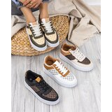 Resti Black women's sports shoes with Glou print - Footwear | Eponuda.ba
