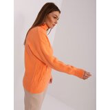 Wool Fashion Italia Sweater-AT-SW-23401.97P-Light Orange | Shoptok.si