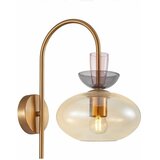  ITALUX WL-31882-1-GD-AMB - Zidna lampa FANDA 1xE27/40W/230V zlatna/dimljeno bež | Eponuda.com