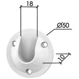 Dabel nosač šipke ns1 bela 18/10/fi50 mm (2kom) dbp1 | ePonuda.com