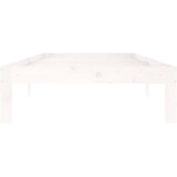  Okvir za krevet od masivne borovine bijeli 90 x 200 cm | shoptok.hr
