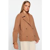 Trendyol Coat - Brown - Double-breasted Cijene