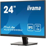 Iiyama Monitor 61,2 cm (24,1") XU2495WSU-B7 1920x1200 75Hz IPS 4ms HDMI DisplayPort USB-C 65W 3xUSB3.2 Zvočniki sRGB99% ProLite, (5000263476) | Shoptok.si