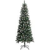  Umjetno božićno drvce sa stalkom zeleno 210 cm PVC | shoptok.hr