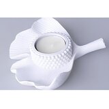 Aberto Design svećnjak CY0344, 13x14 cm, bela Cene