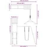 Vanjski Zunanje igralo impregnirana borovina, (20795277) | Shoptok.si