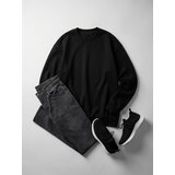 Sinsay Basic crewneck dukserica s udjelom pamuka | shoptok.hr