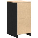  Garažni ormar za odlaganje crni 40x51x85 cm masivne borovine | shoptok.hr