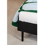 noo.ma Crni tapecirani/od iverice bračni krevet s podnicom 180x200 cm Streiko – | shoptok.hr
