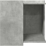 vidaXL Omara za mačje stranišče betonsko siva 53x53x51 cm inž. les | Shoptok.si