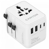Canyon Travel Adapter OnTour 70 EU/UK/US/AUS 70W White | ePonuda.com