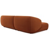 Makamii Narančasta baršunasti kutna garnitura (s lijevim kutom) Moana – | shoptok.hr