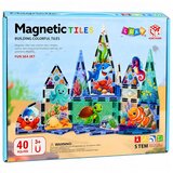  Magnetne građevinske kocke Morske životinje Ocean 40 kom. | shoptok.hr