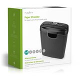 Nedis PASH112BKA4 rezač papira, 6x A4 stranica, 10L, 190W | ePonuda.com