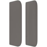  Uzglavlje s ušima sivo 93x16x78/88 cm od umjetne kože | shoptok.hr